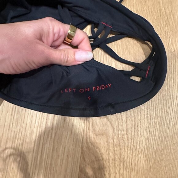 Left On Friday Swim Top Sz. S - Picture 3 of 3